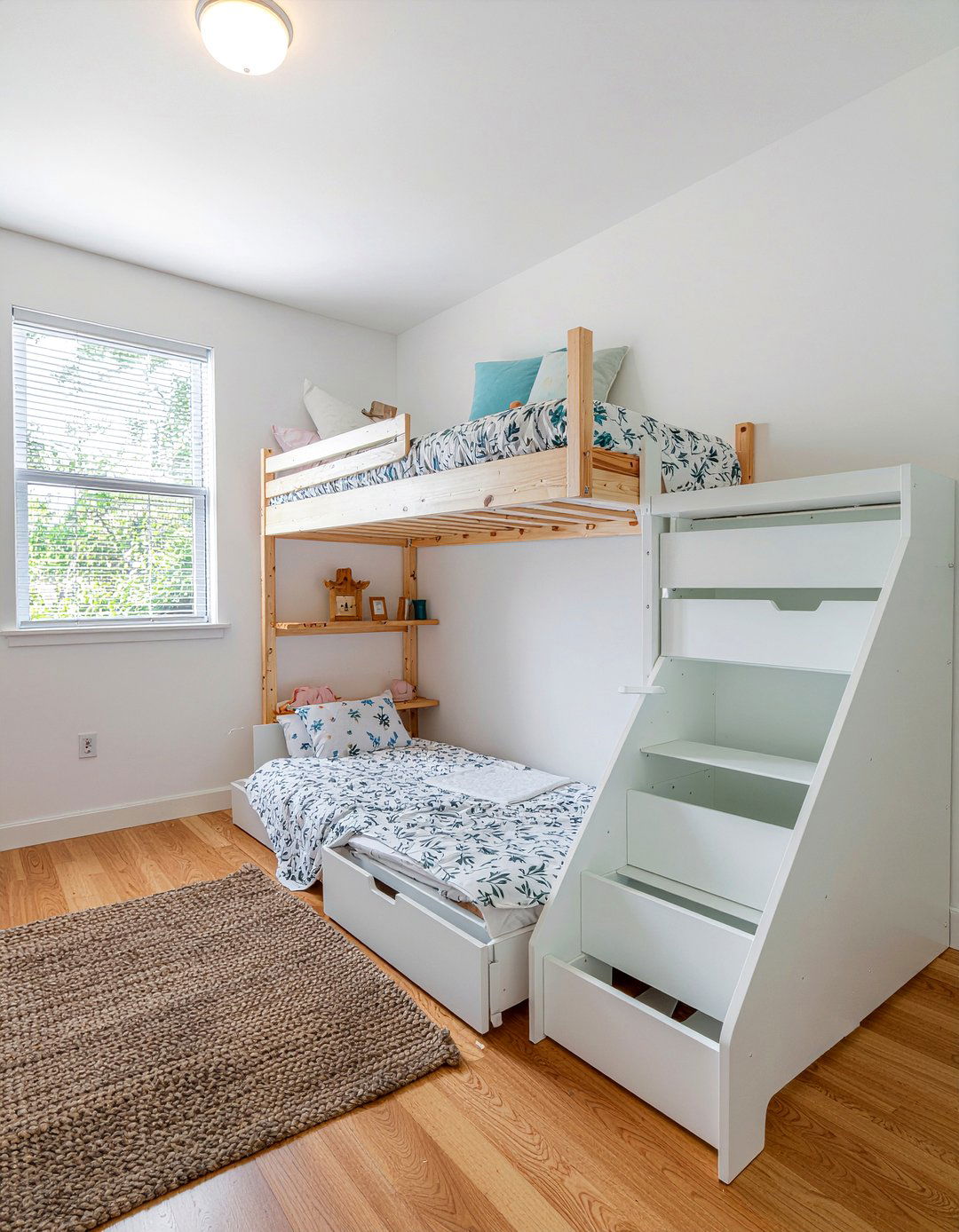 Loft bed with storage - 30 bedroom layout ideas