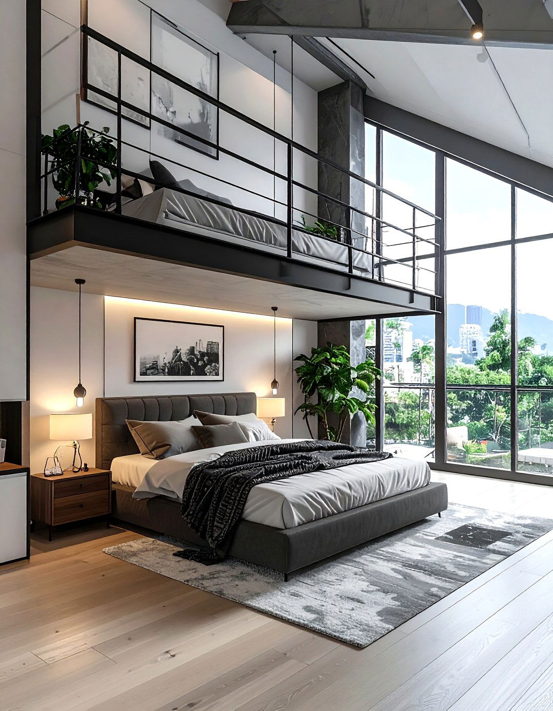 Loft bedroom layout - 30 bedroom floor plan ideas