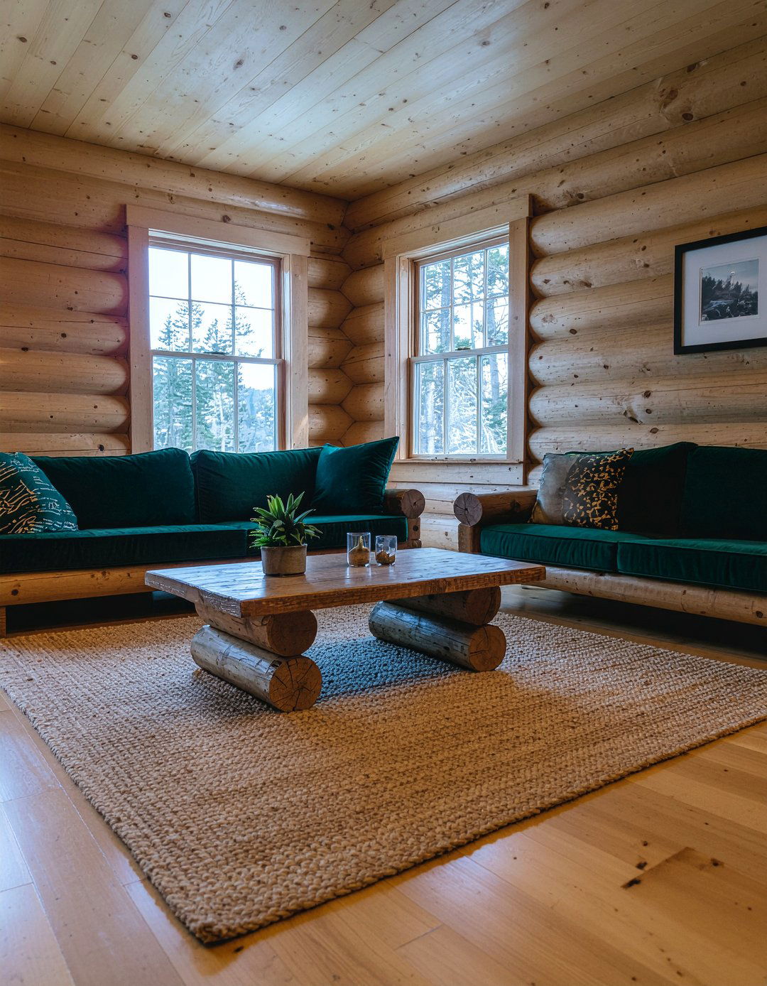 Log Living Room Set - 30 living room lodge furniture ideas