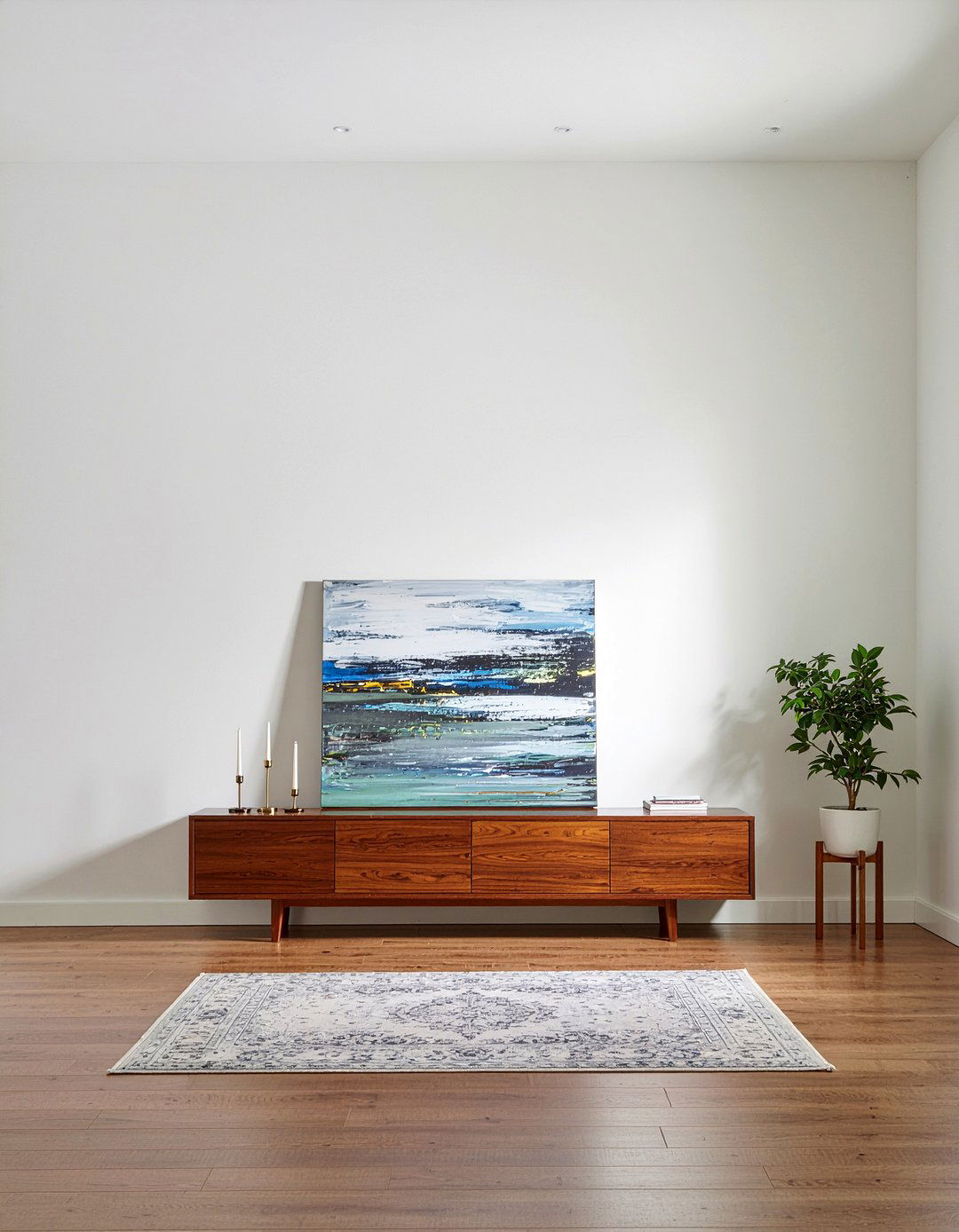 Long Low Profile Sideboard - 30 living room sideboard ideas