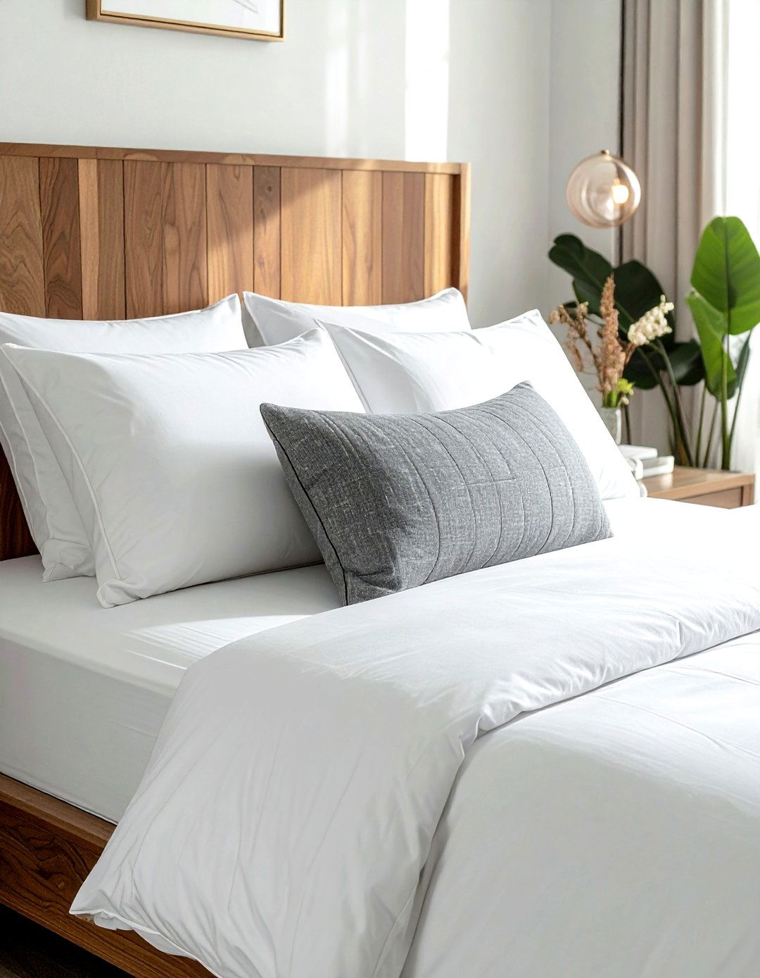 Long Lumbar Pillow For Bed - 30 bolster pillow ideas