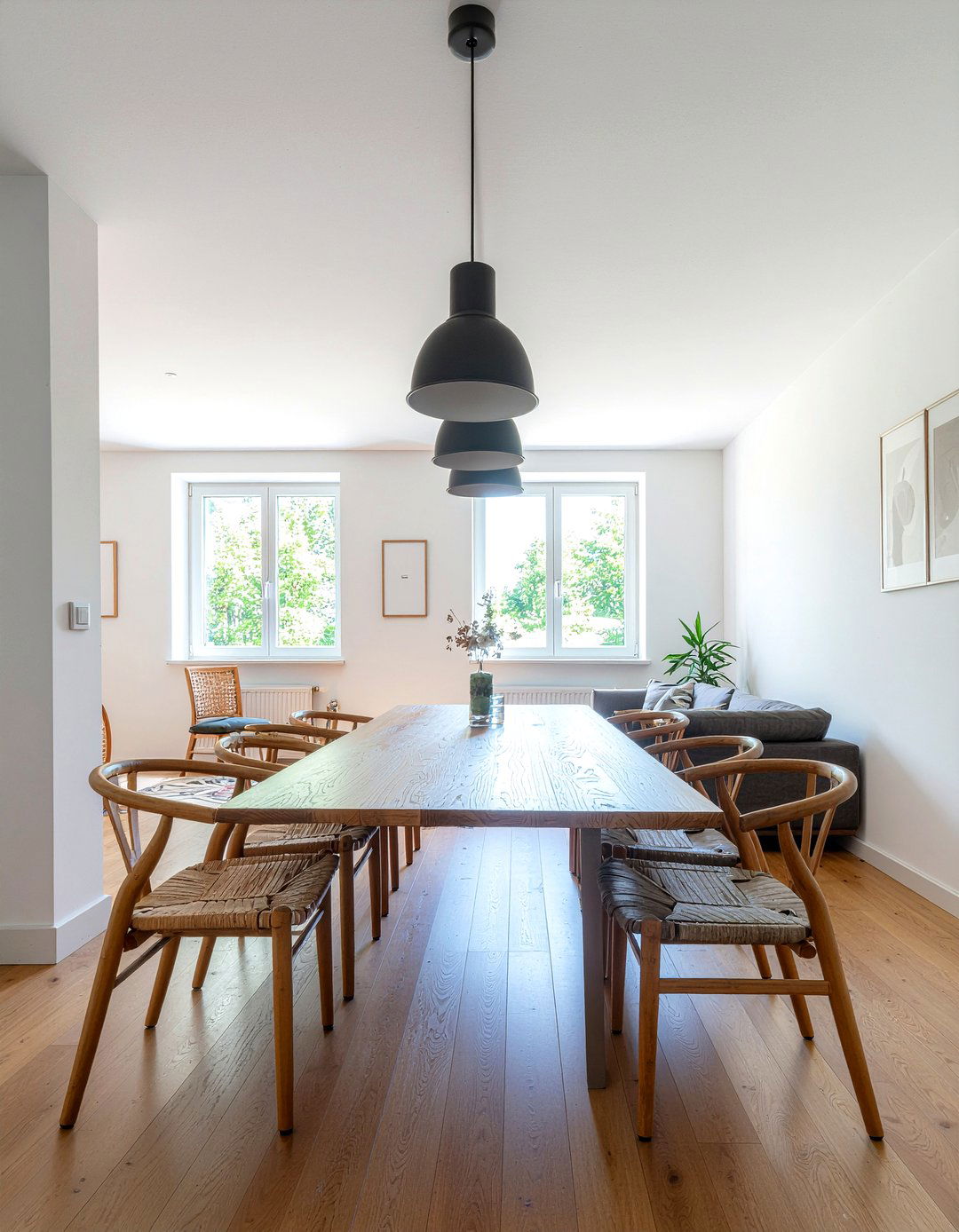 Long living room dining area - 30 long living room ideas