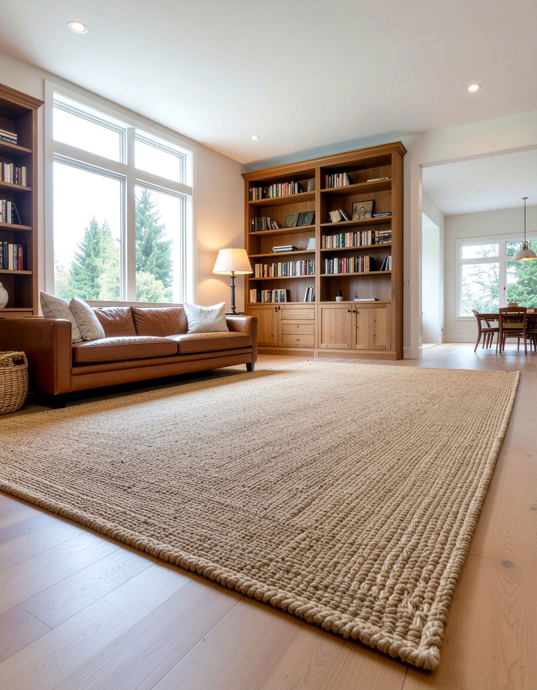Long living room rug size - 30 long living room ideas