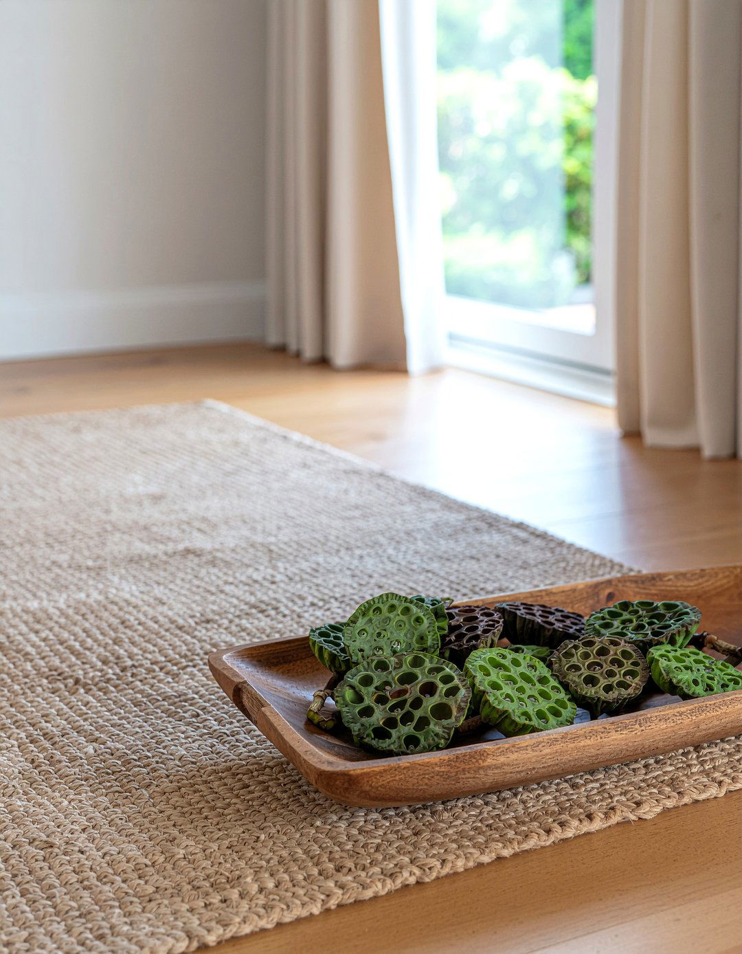 Lotus Pods Textured Display - 30 living room dried flowers
