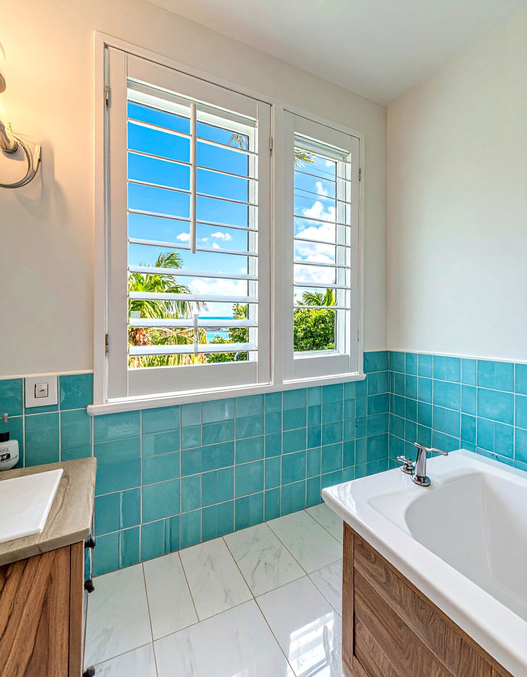 Louvered Bathroom Window - 30 bathroom window statement ideas