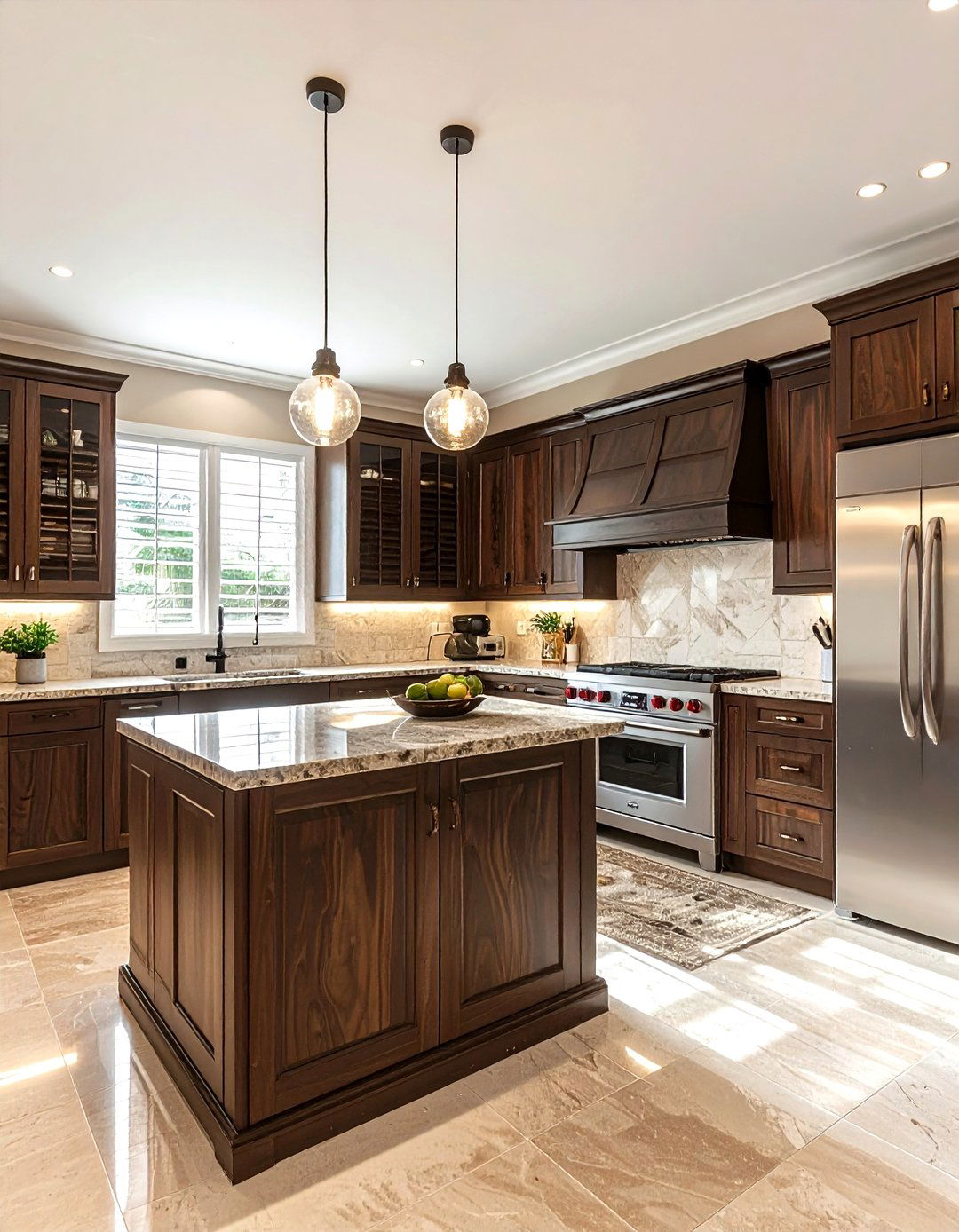 Louvered Cabinet Doors - 30 Caribbean kitchen ideas