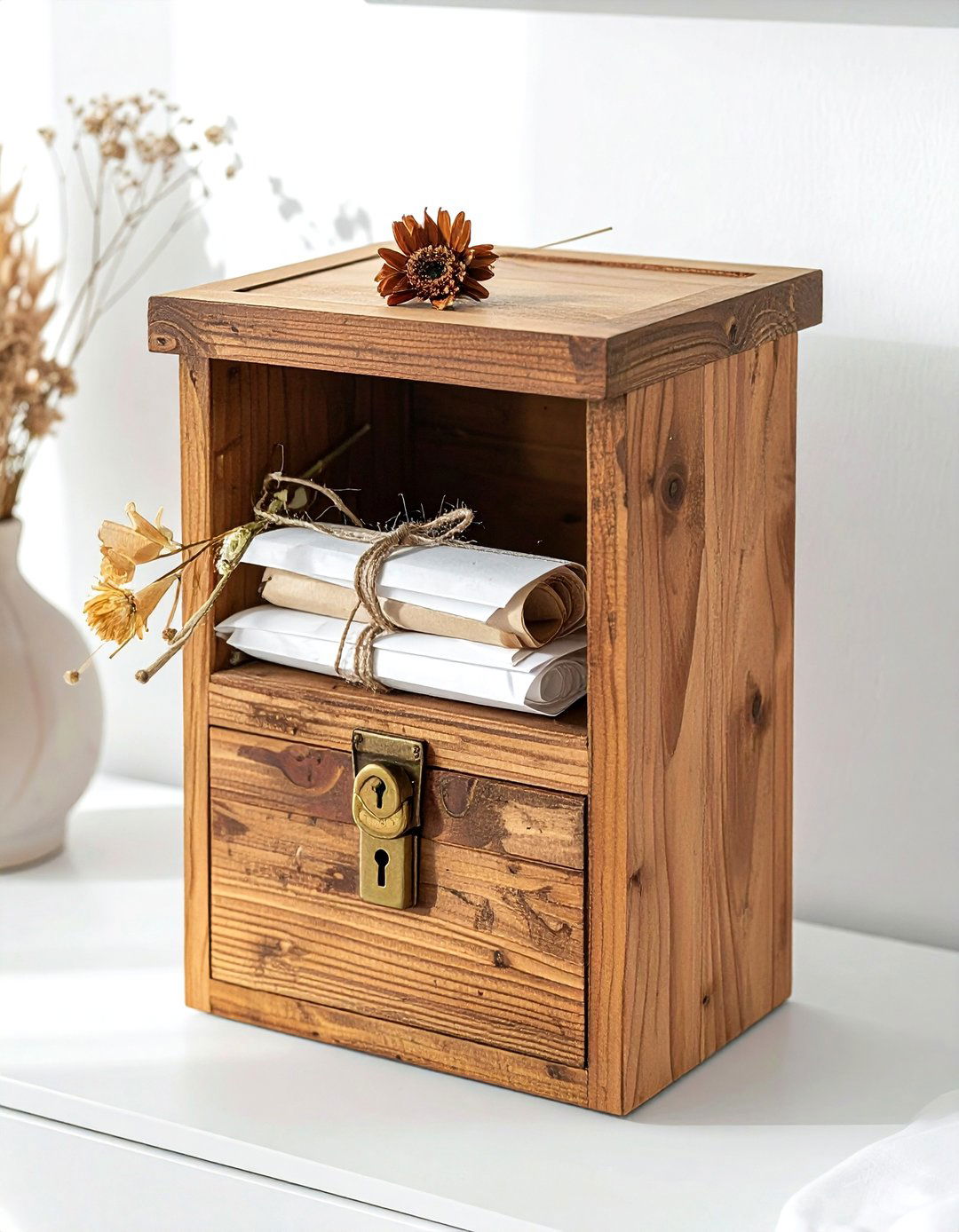 Love letter box - 30 keepsake box ideas