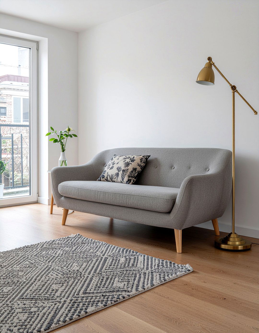 Loveseat in corner - 30 living room loveseat ideas