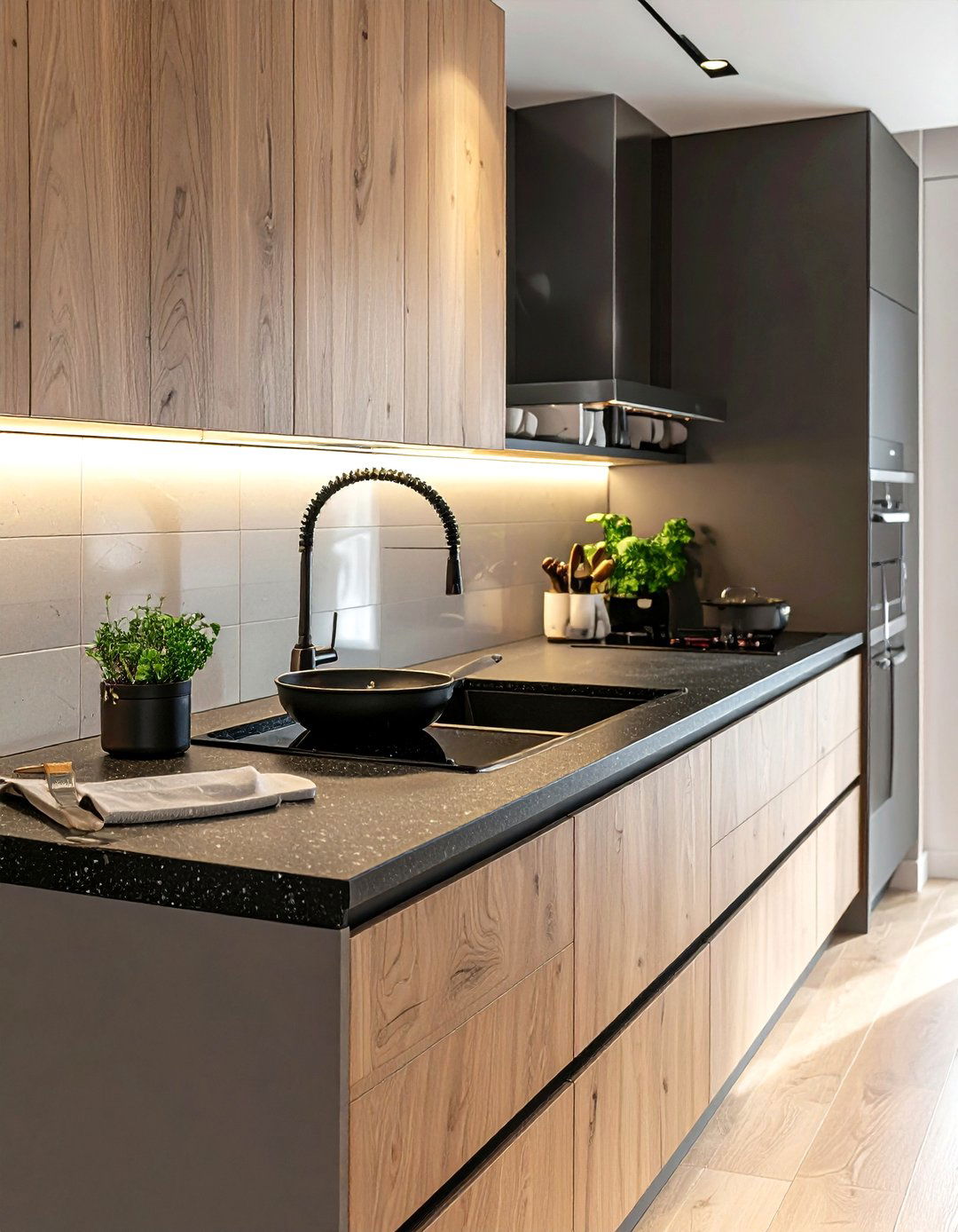 Low Divide Double Bowl Sink - 30 undermount sink kitchen ideas