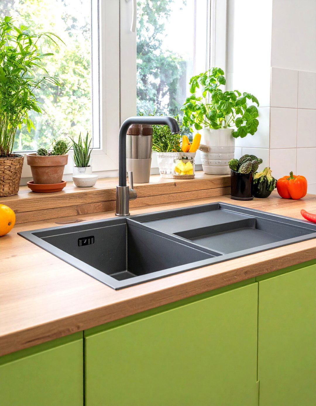 Low Divide Kitchen Sink - 30 stainless steel sink kitchen ideas