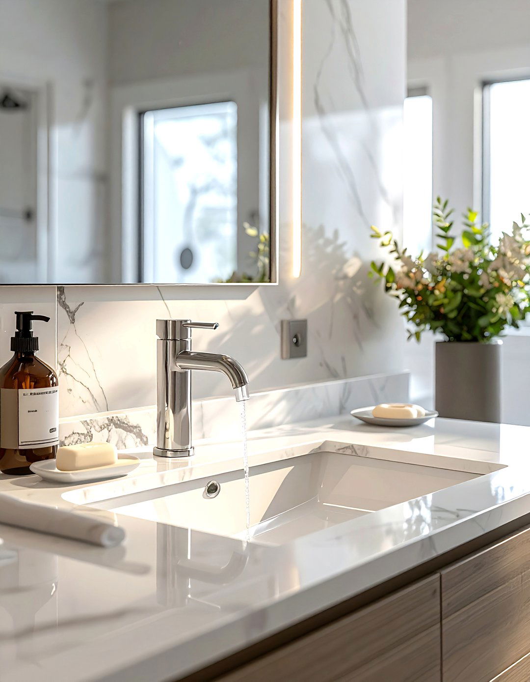 Low Flow Aerator - 30 water-saving bathroom ideas