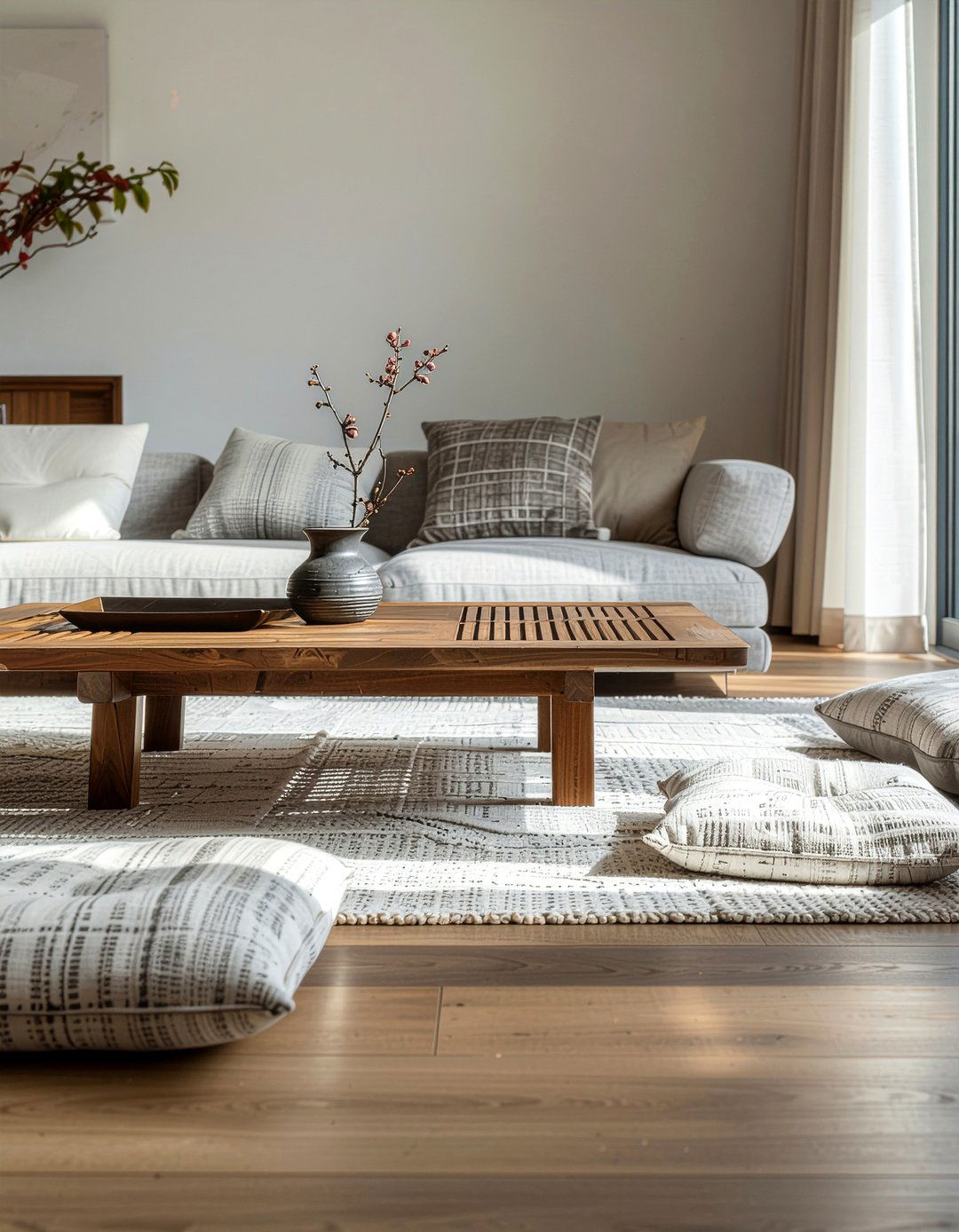 Low Oriental Table - 30 living room Chinese furniture ideas