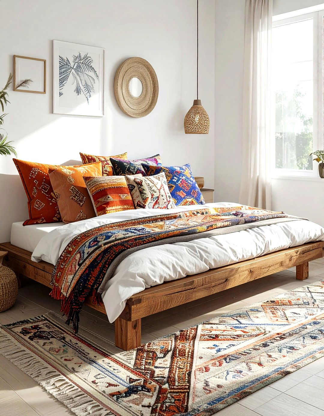 Low Profile Daybed - 30 living room Bohemian furniture ideas