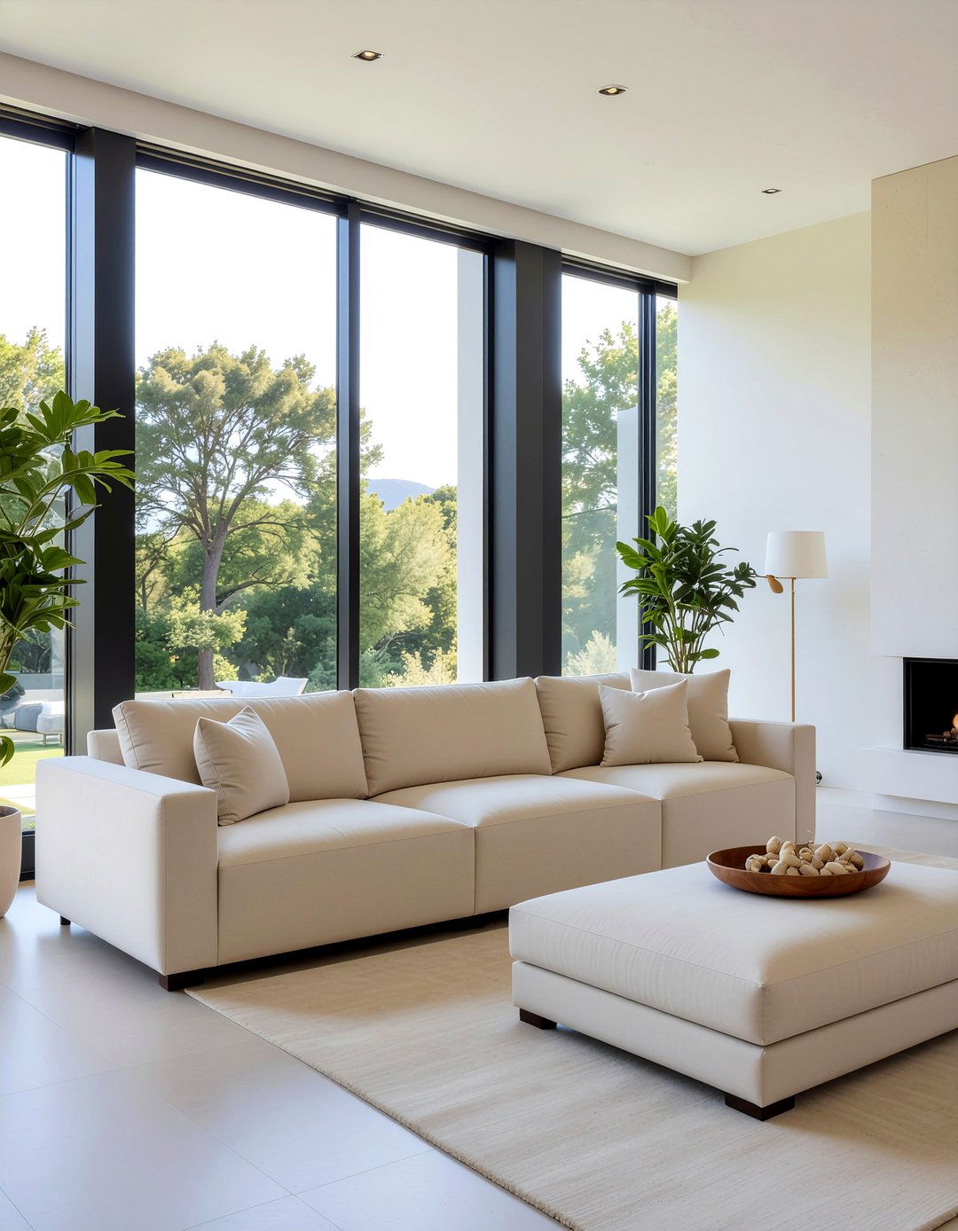 Low Profile Sofa - 30 living room Scandinavian furniture ideas