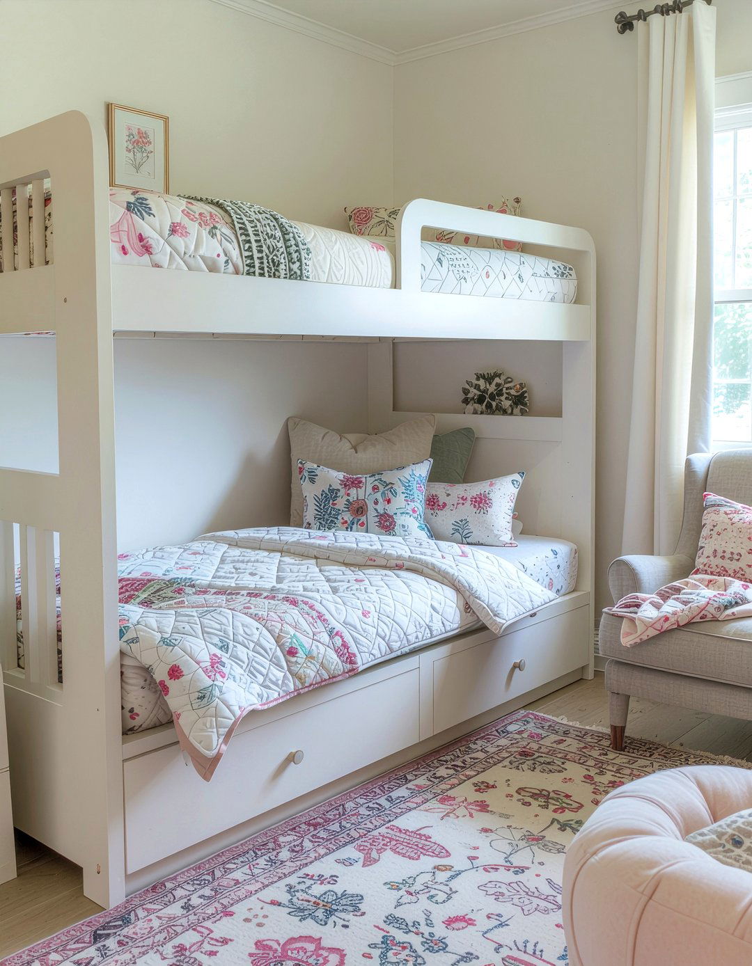 Low Profile Triple Bunk Bed - 30 triple bunk bed ideas