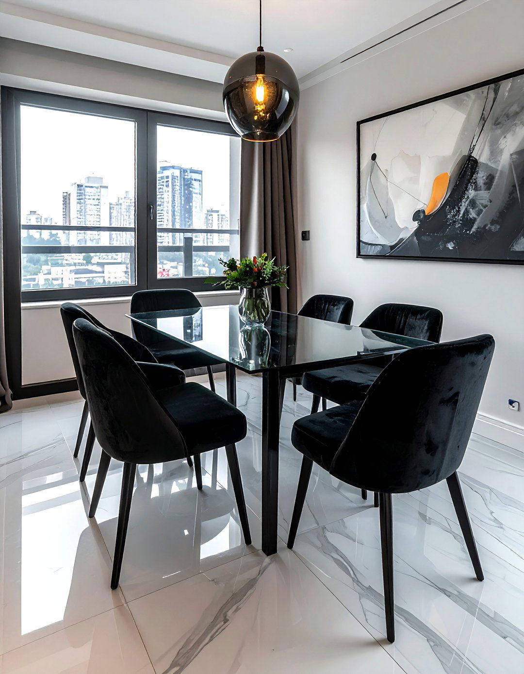 Low Profile Velvet Dining Chair - 30 velvet dining chair ideas