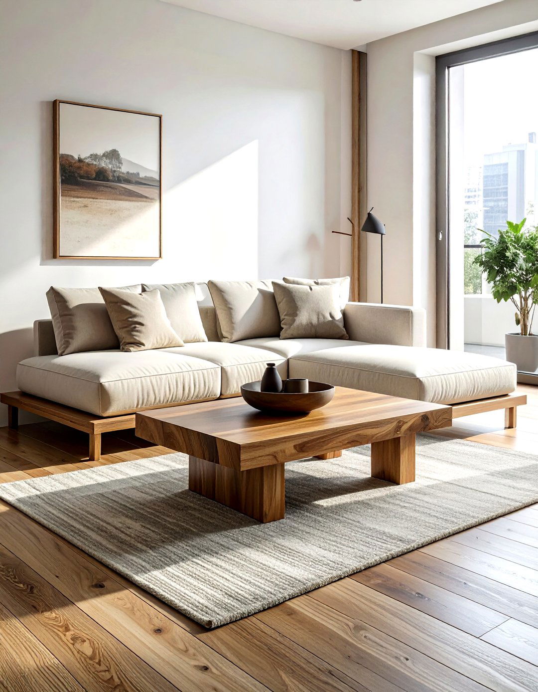 Low Profile Wood Coffee Table - 30 living room wood coffee tables