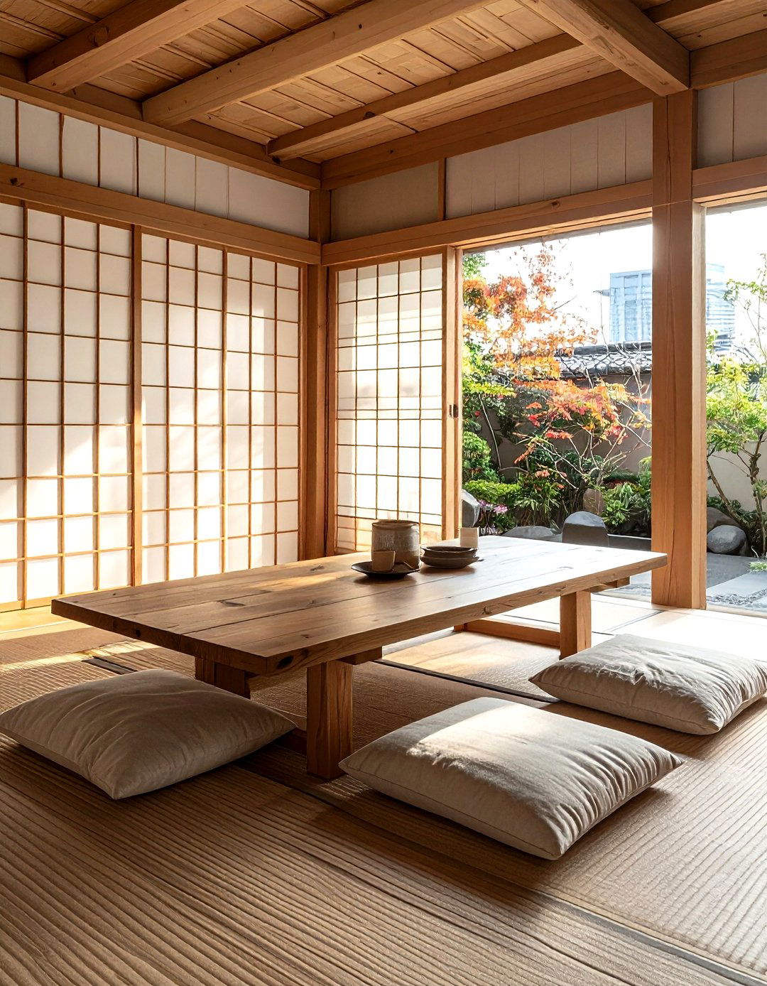 Low Seating Dining - 30 Asian dining room ideas