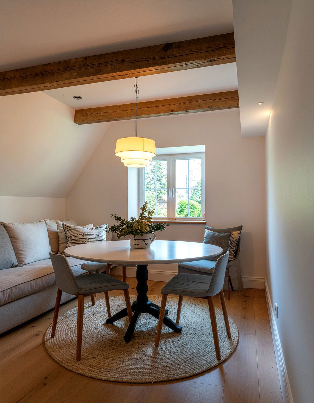 Low ceiling with beams - 30 dining room beamed ceiling ideas