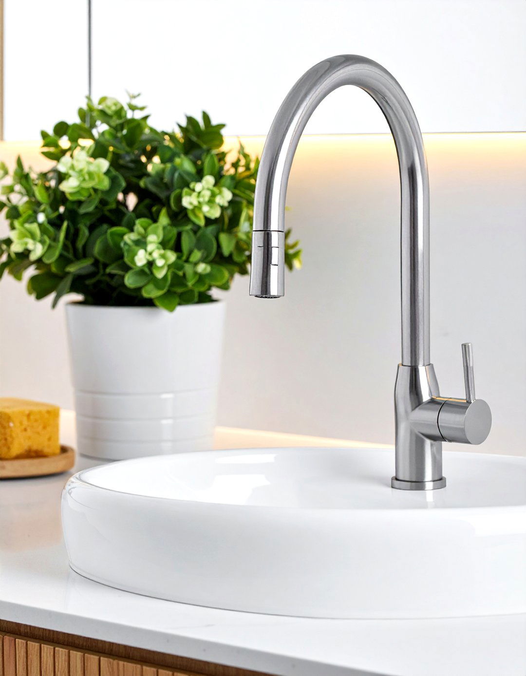 Low flow faucet aerator - 30 energy-efficient bathroom ideas