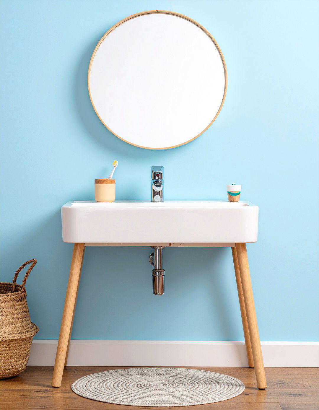 Low height sink - 30 kids bathroom ideas