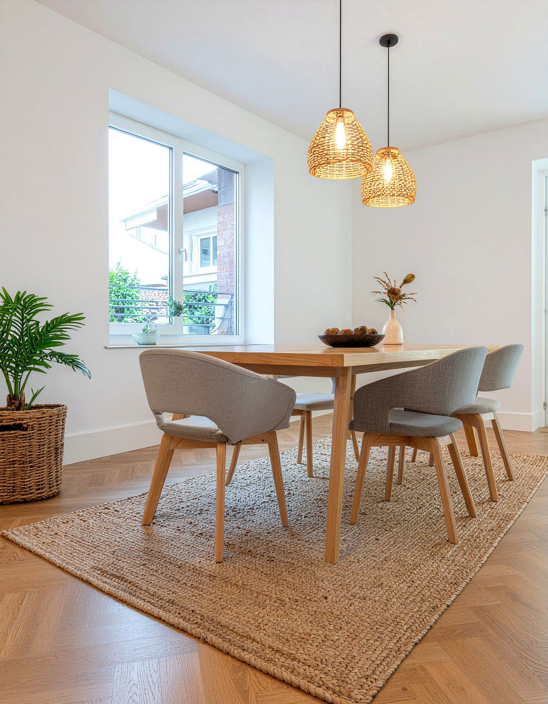 Low profile dining furniture - 30 calm dining room ideas