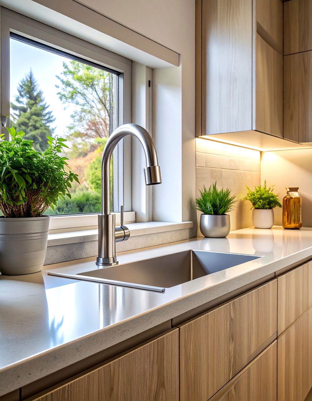 Low profile nickel kitchen faucet - 30 nickel kitchen faucet ideas