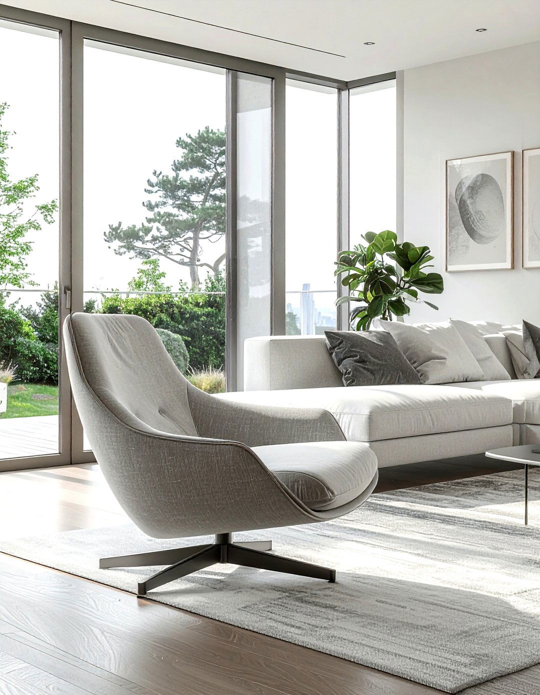 Low profile swivel chair - 30 living room swivel chairs