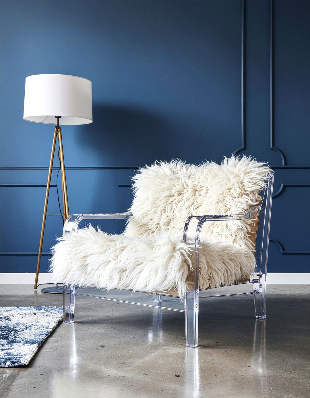 Lucite Armchair - 30 living room lucite furniture ideas