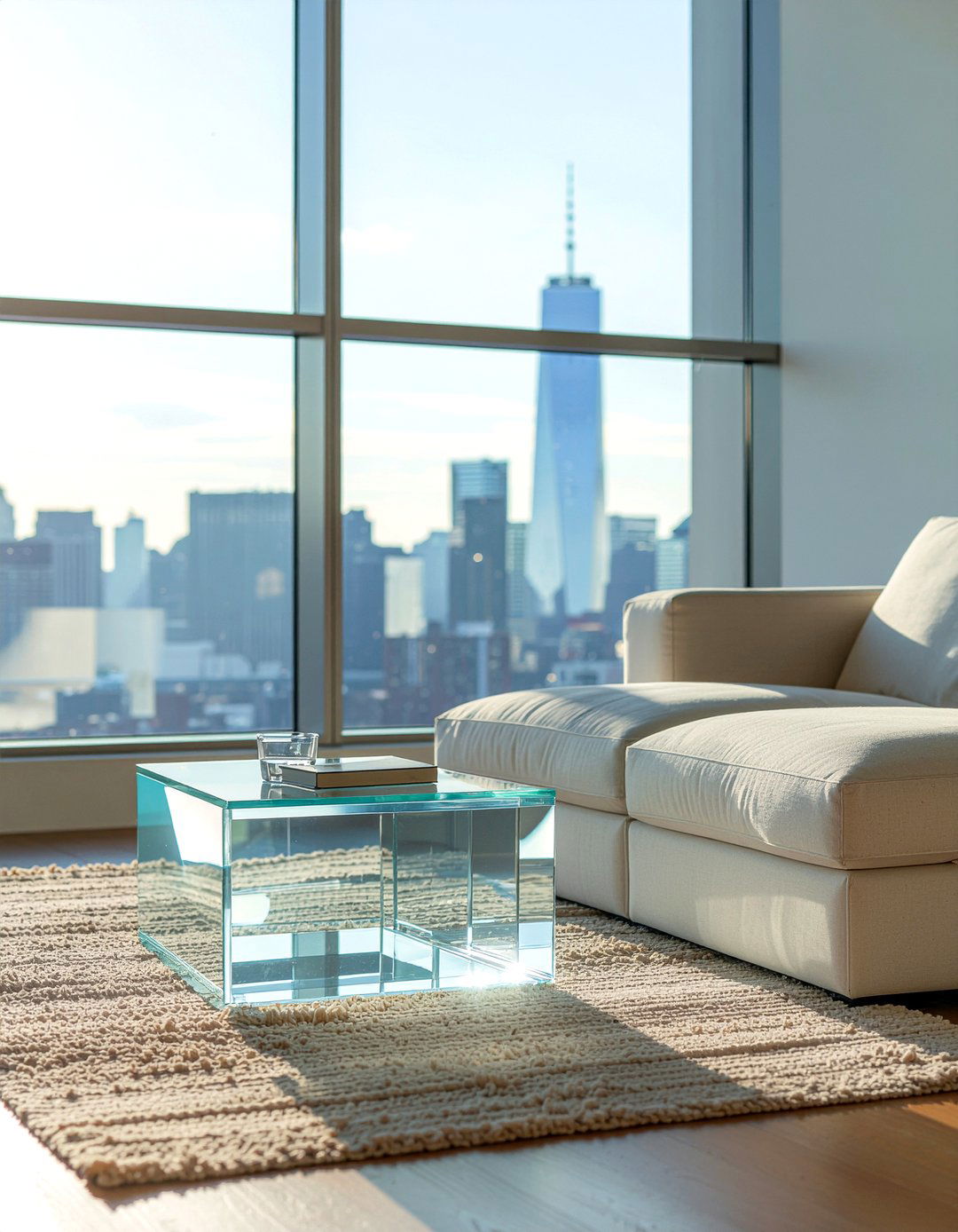 Lucite Stool - 30 living room lucite furniture ideas