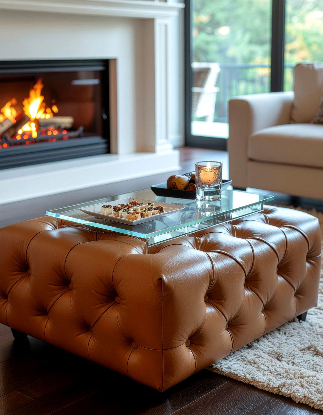 Lucite Tray - 30 living room lucite furniture ideas