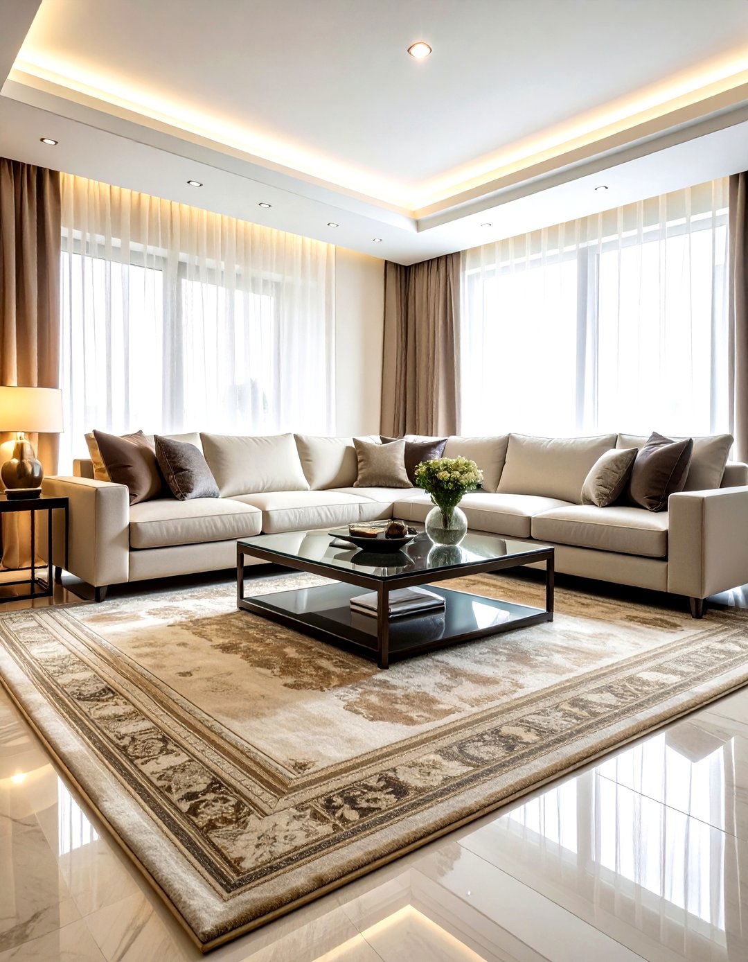 30 Living Room Luxury Furniture Ideas for High-End Style