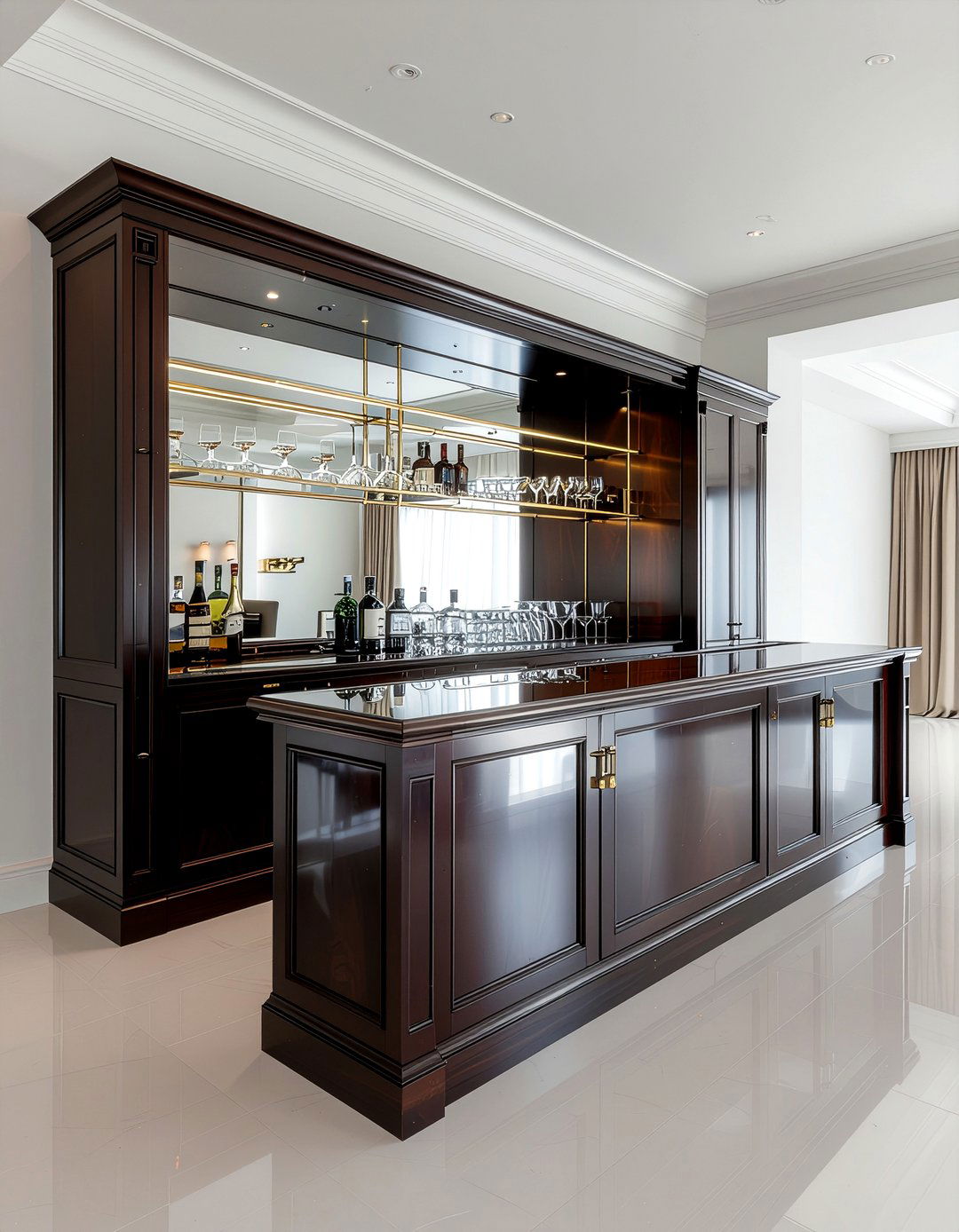 Luxury Bar Cabinet - 30 dining room investment piece ideas
