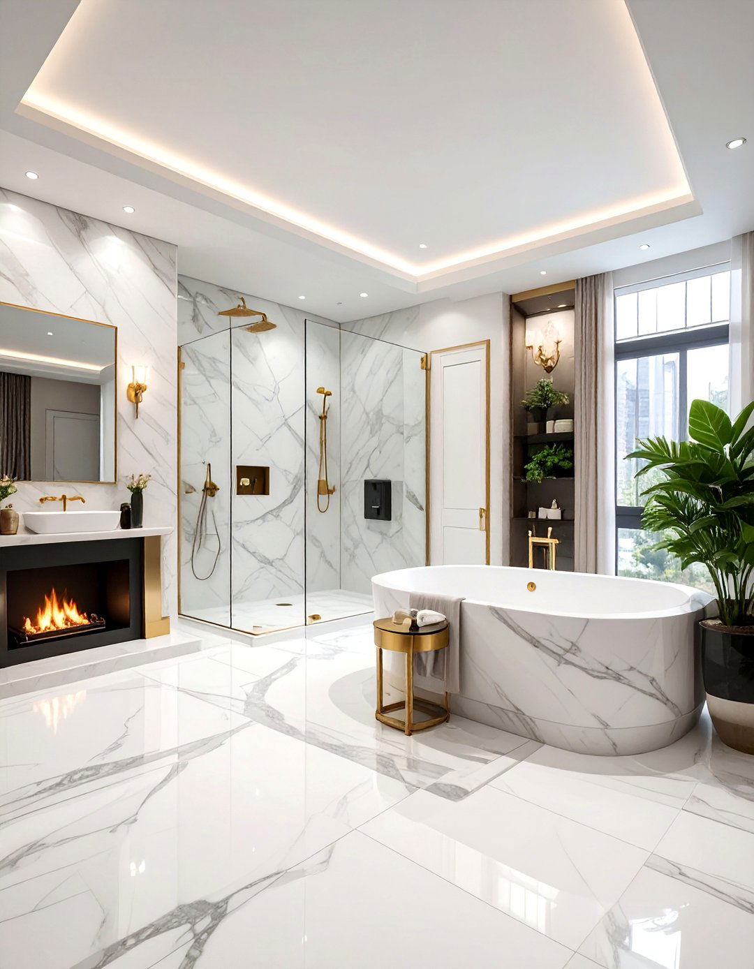 Luxury Bathroom - 30 bedroom to bathroom conversion ideas