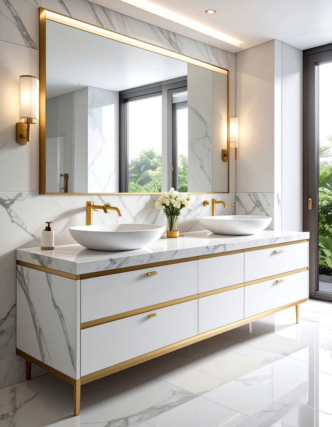 Luxury Bathroom Vanity - 30 model home decor ideas