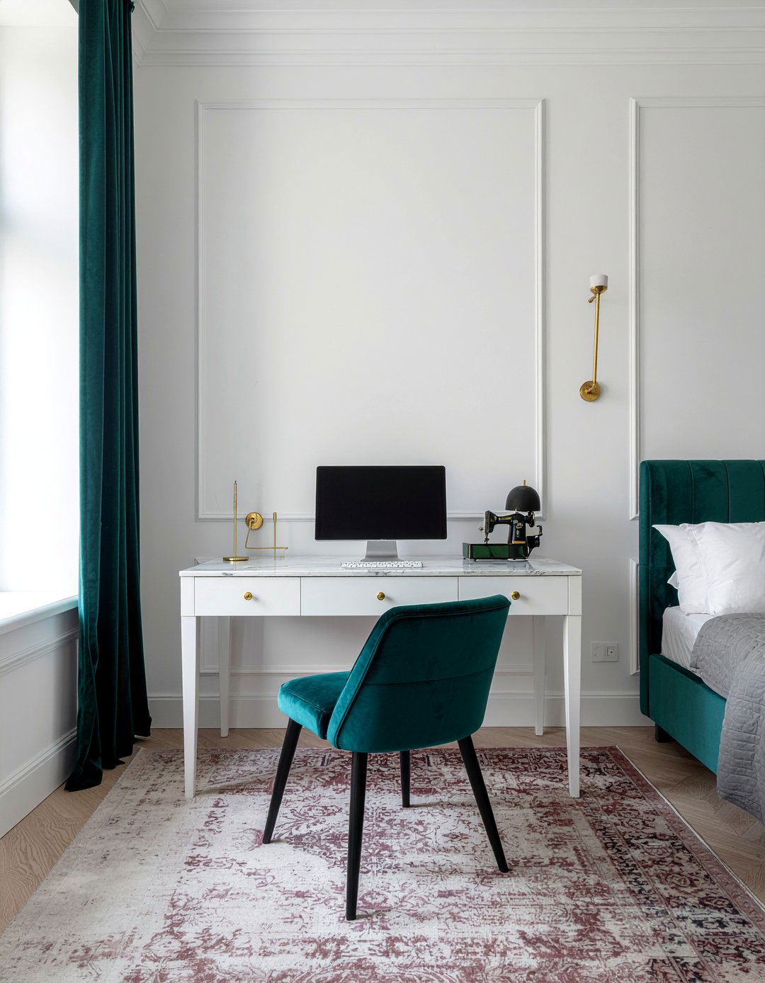 Luxury Bedroom Sewing Suite - 30 bedroom sewing nook ideas