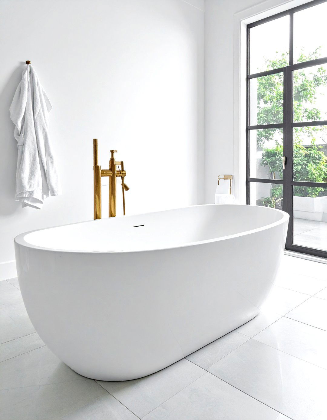 Luxury Brass Tub Filler - 30 brass faucet ideas