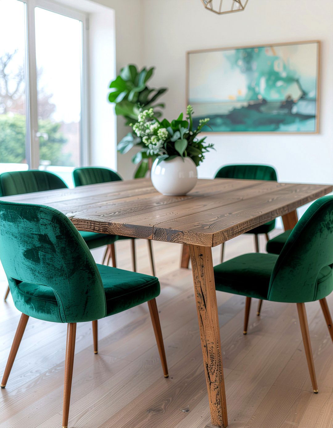 Luxury Chairs With Thrifted Table - 30 dining room high-low mixing ideas