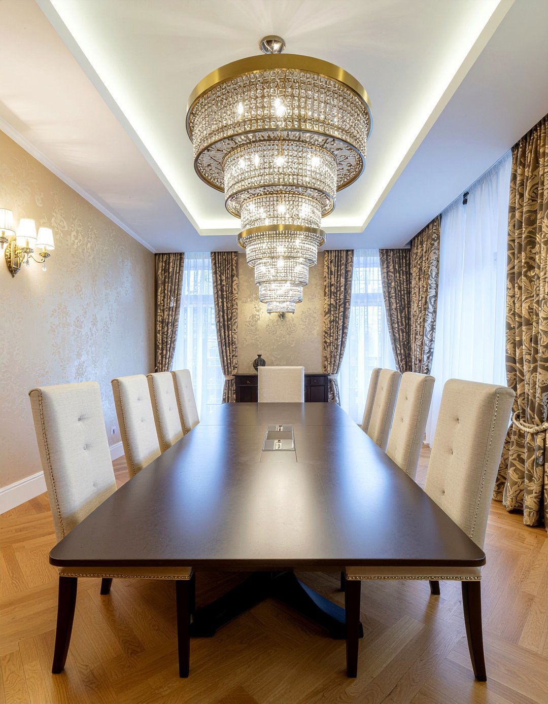 Luxury Chandelier - 30 Dallas dining room ideas