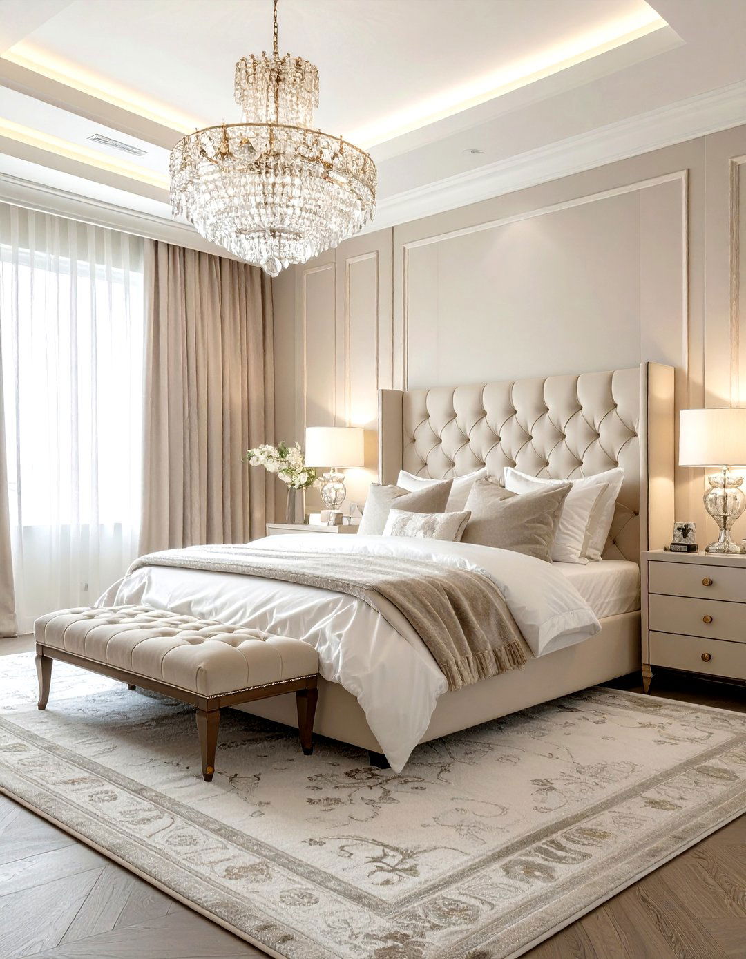 Luxury Cream Bedroom - 30 modern cream bedroom ideas