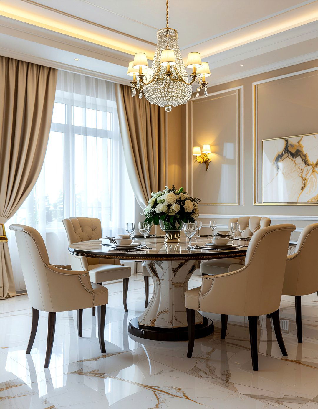 Luxury Dining Room - 30 dining room inspo ideas