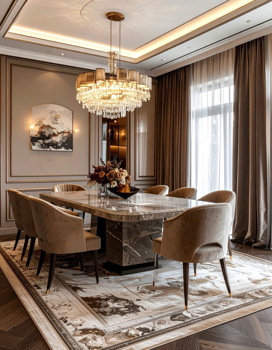 Luxury Dining Room - 30 fearless dining room ideas