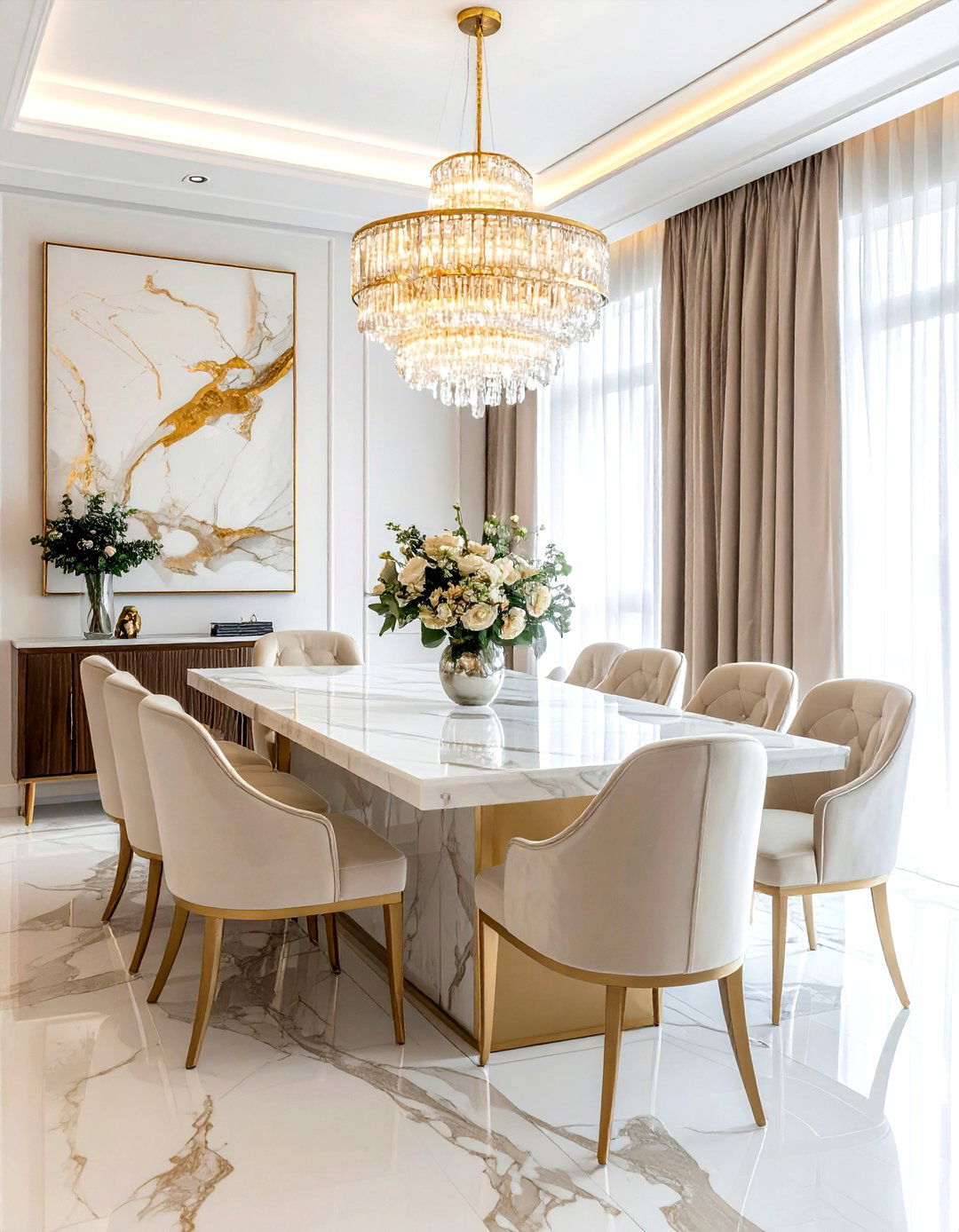 Luxury Dining Room - 30 layered dining room ideas