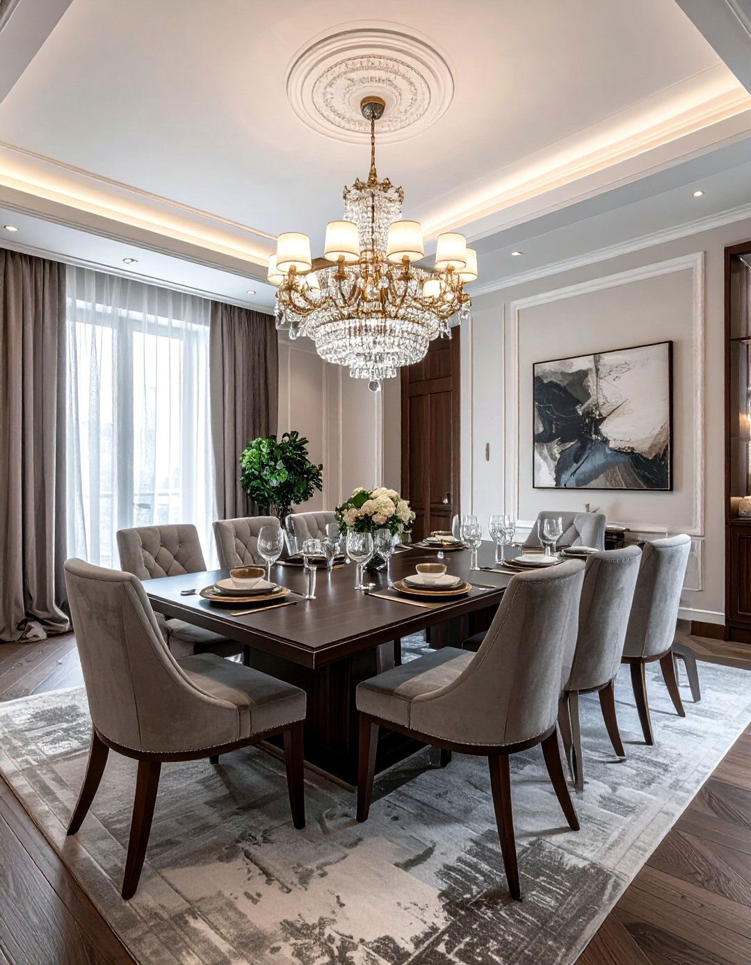 Luxury Dining Room - 30 polished decor ideas