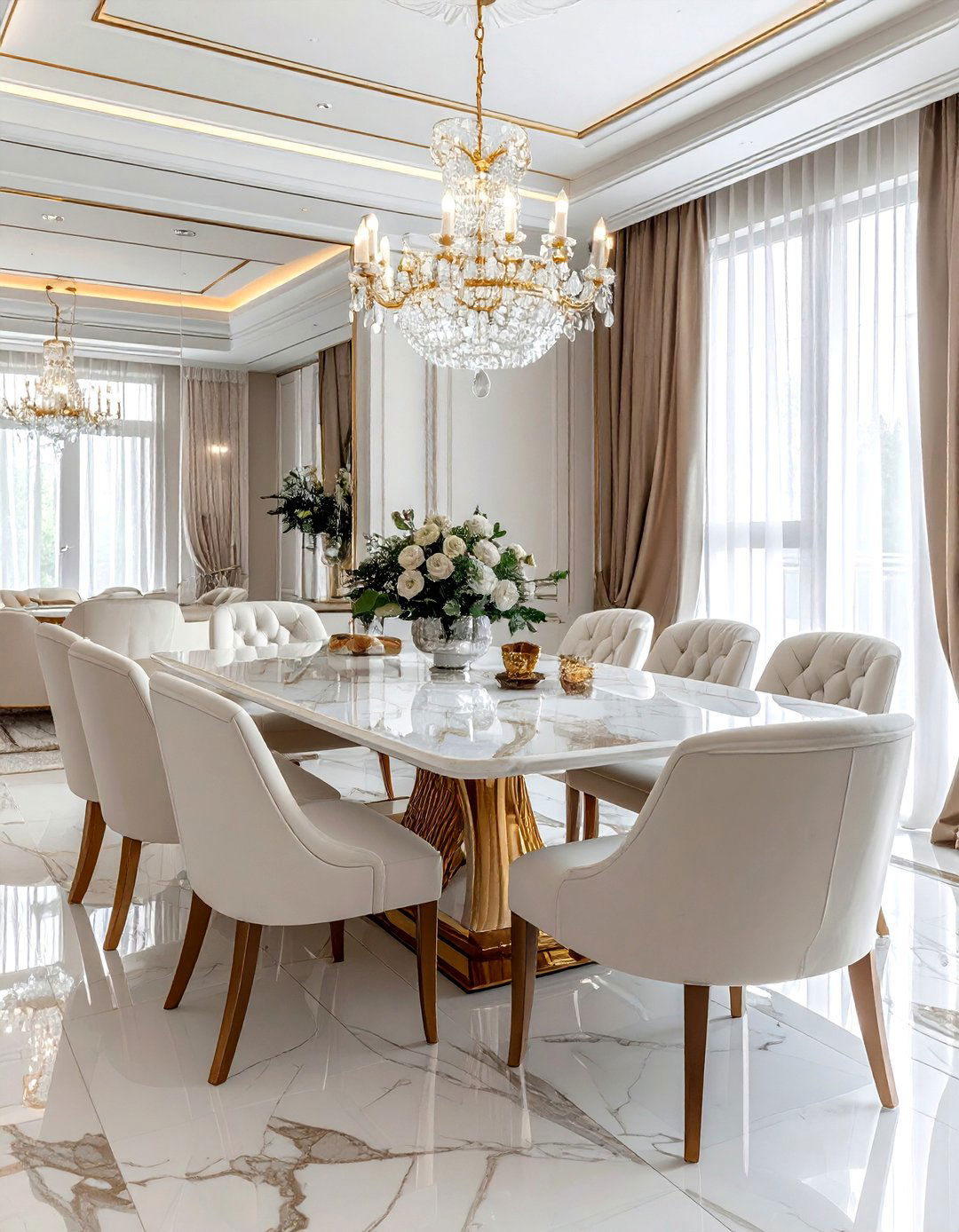Luxury Dining Room - 30 refreshed dining room ideas