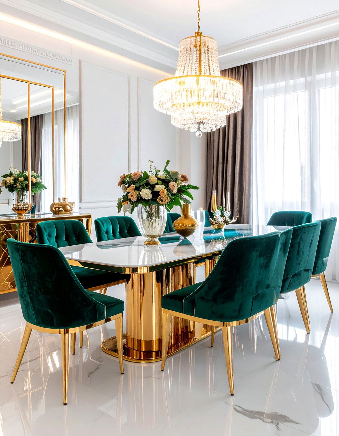 Luxury Dining Room - 30 tailored dining room ideas