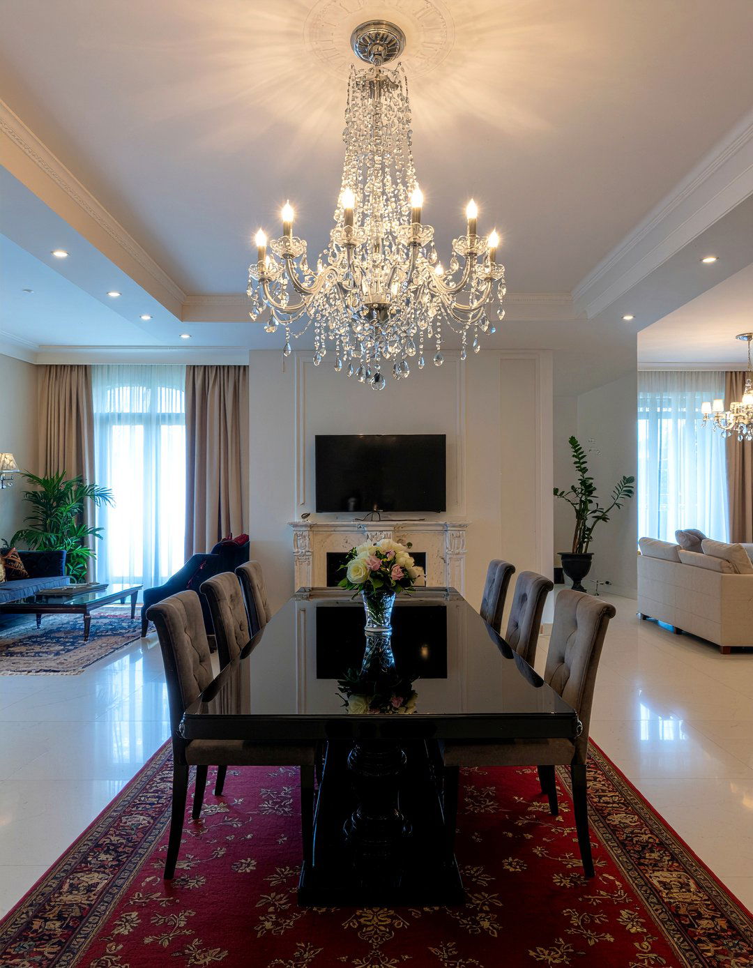 Luxury Dining Room Chandelier - 30 dining room planning ideas