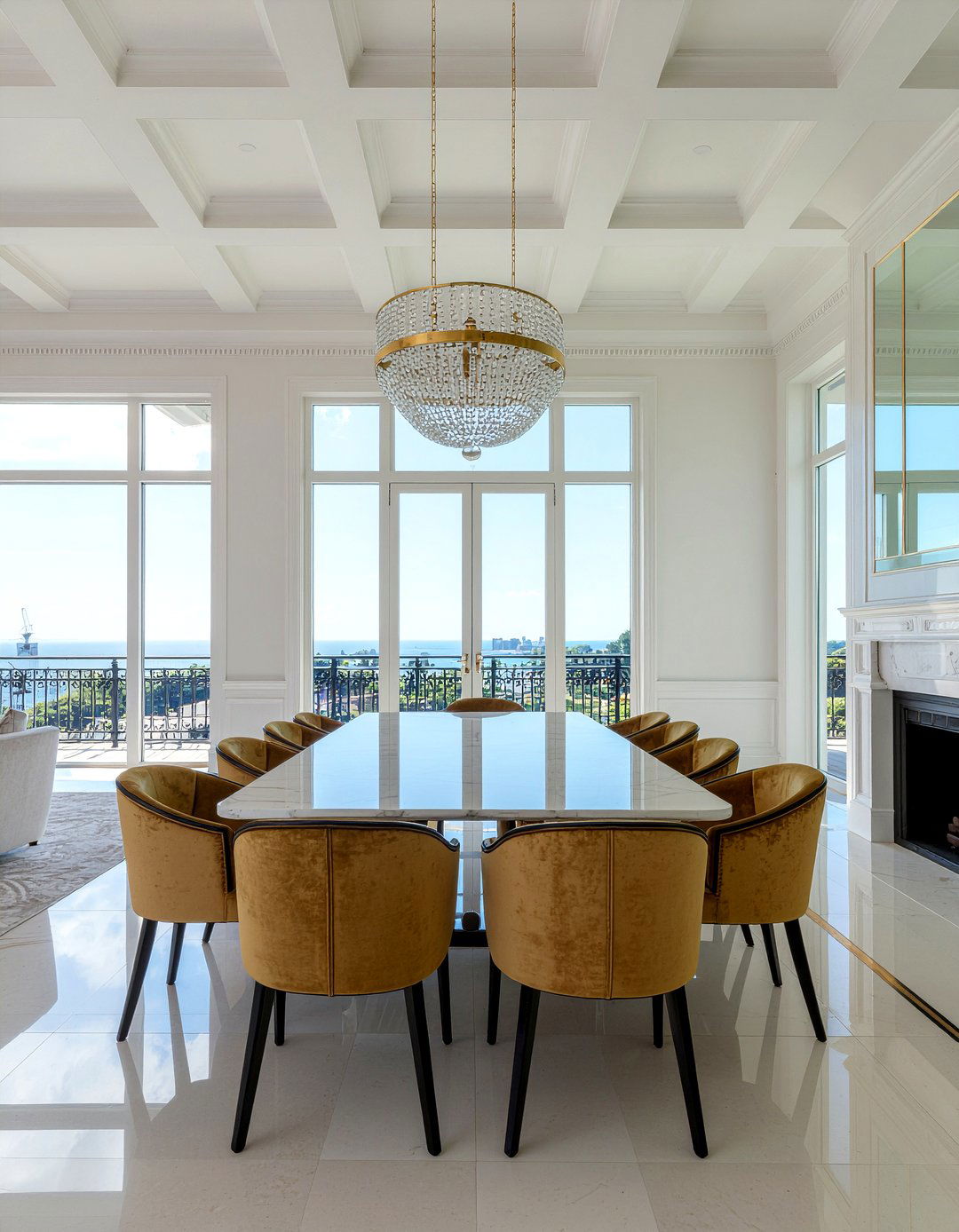 Luxury Dining Room Size - 30 dining room dimension ideas