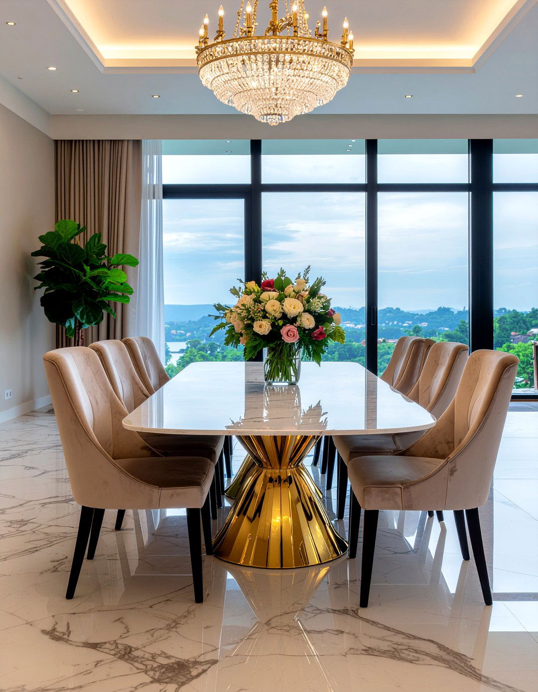 Luxury Dining Table - 30 showstopper dining room ideas