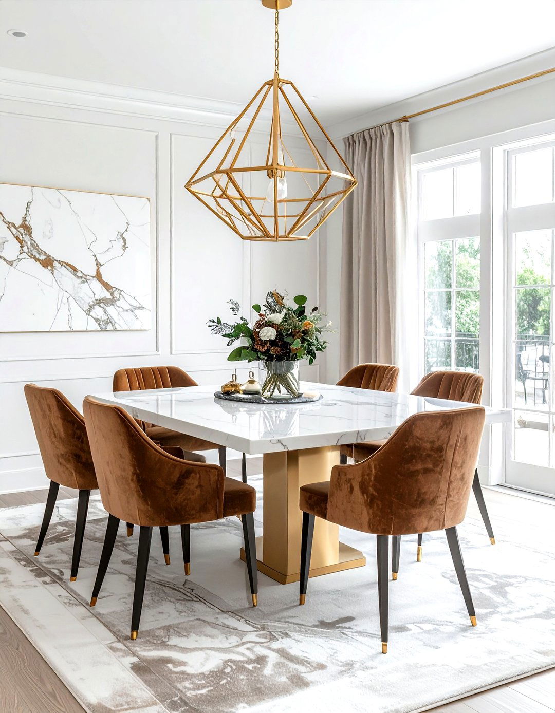 Luxury Farmhouse Dining Room - 30 modern farmhouse dining room ideas